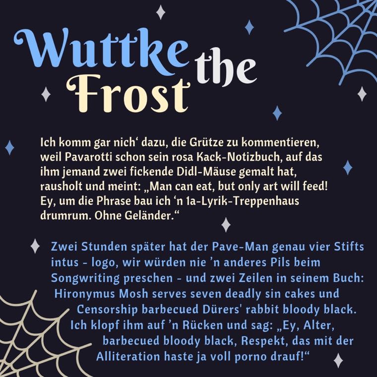 Wuttke the frost